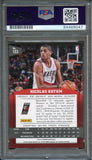 2013-14 Panini #133 Nicolas Batum Signed Card AUTO PSA Slabbed Blazers