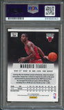 2012-13 PANINI PRIZM #264 MARQUIS TEAGUE Signed Card AUTO PSA Slabbed Bulls