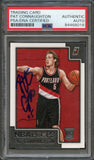 2015-16 NBA Hoops #273 Pat Connaughton Signed Rookie Card AUTO PSA Slabbed RC Blazers