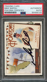 2011 Topps Allen & Ginter #HH92 Mike Napoli Signed Card AUTO PSA Slabbed Rangers