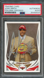 2004 Topps #237 Josh Smith signed Auto Card PSA/DNA Slabbed RC Hawks