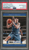 2012-13 NBA Hoops #119 Nikola Pekovic Signed Card AUTO PSA Slabbed Timberwolves
