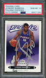 2003-04 Upper Deck MVP #228 Leandro Barbosa Signed Card AUTO 10 PSA Slabbed Suns