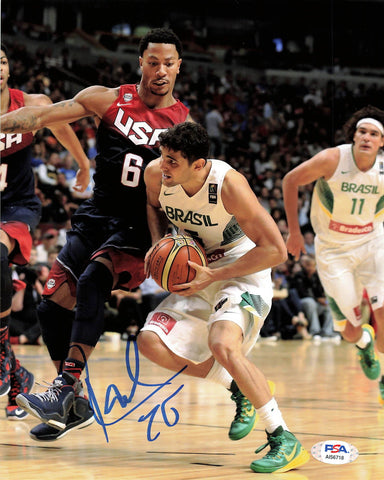 Raul Neto signed 8X10 photo PSA/DNA Washington Wizards Autographed