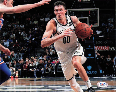 Rodions Kurucs signed 8x10 photo PSA/DNA Brooklyn Nets Autographed